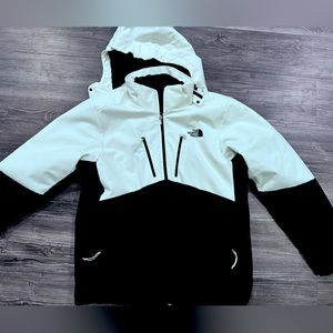 North face insulated padded jacket men